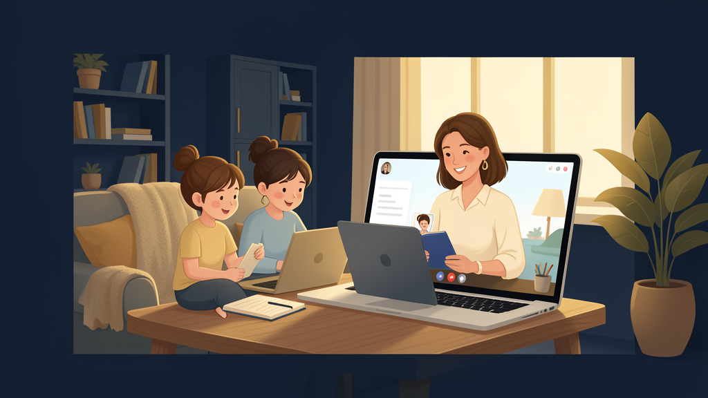 Illustrative online learning environment for Aziz Academy